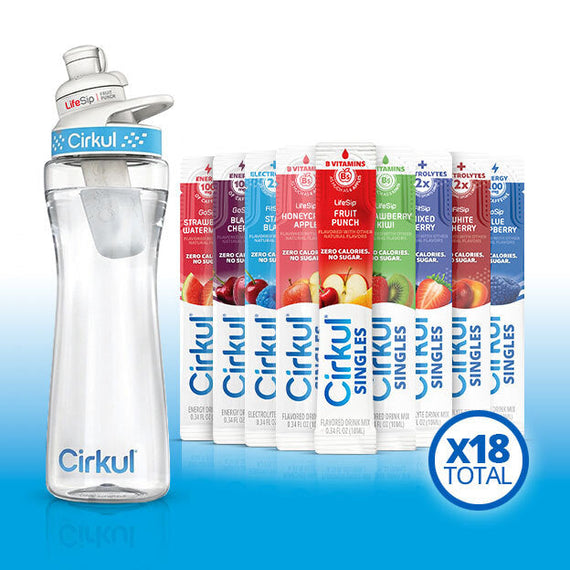 22oz. Plastic Bottle & GoSip® Black Cherry N1